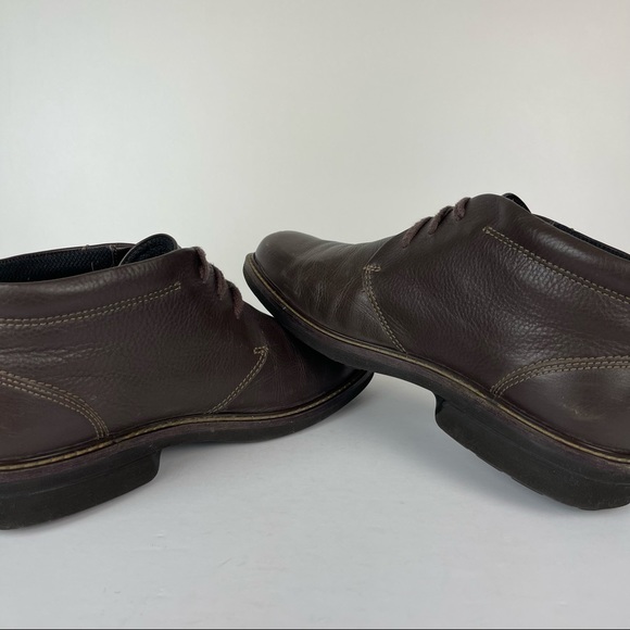 ECCO Gore Tex Mens Lace Up Leather Chukka Boots EU 43 US 9 Brown main image 5